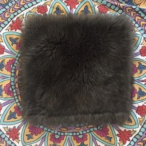 Pottery Barn Fur Pillowcase